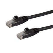 STARTECH.COM 6ft Black Cat6 Ethernet Patch Cable - Snagless N6PATCH6BK